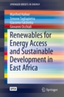 Image for Renewables for energy access and sustainable development in East Africa