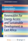 Image for Renewables for Energy Access and Sustainable Development in East Africa