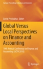 Image for Global Versus Local Perspectives on Finance and Accounting