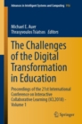 Image for The Challenges of the Digital Transformation in Education: Proceedings of the 21st International Conference On Interactive Collaborative Learning (Icl2018). : 916