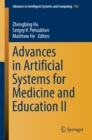 Image for Advances in artificial systems for medicine and education II : 902