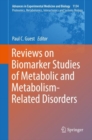 Image for Reviews on biomarker studies of metabolic and metabolism-related disorders