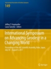 Image for International Symposium on Advancing Geodesy in a Changing World: Proceedings of the IAG Scientific Assembly, Kobe, Japan, July 30 -- August 4, 2017
