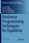 Image for Nonlinear Programming Techniques for Equilibria