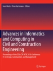 Image for Advances in Informatics and Computing in Civil and Construction Engineering