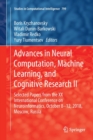 Image for Advances in Neural Computation, Machine Learning, and Cognitive Research II