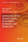Image for Optimization of the Taxation System: Preconditions, Tendencies and Perspectives