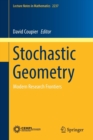 Image for Stochastic Geometry : Modern Research Frontiers