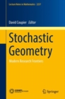 Image for Stochastic geometry: modern research frontiers