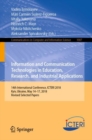 Image for Information and Communication Technologies in Education, Research, and Industrial Applications: 14th International Conference, ICTERI 2018, Kyiv, Ukraine, May 14-17, 2018, Revised Selected Papers