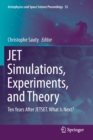 Image for JET Simulations, Experiments, and Theory