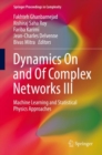 Image for Dynamics on and of complex networks III: machine learning and statistical physics approaches