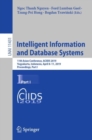 Image for Intelligent Information and Database Systems