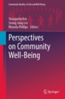 Image for Perspectives On Community Well-being