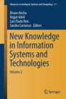 Image for New Knowledge in Information Systems and Technologies : Volume 2