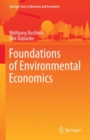 Image for Foundations of Environmental Economics