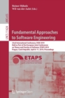 Image for Fundamental Approaches to Software Engineering : 22nd International Conference, FASE 2019, Held as Part of the European Joint Conferences on Theory and Practice of Software, ETAPS 2019, Prague, Czech 