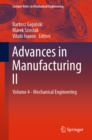 Image for Advances in manufacturing II.: (Mechanical engineering) : Volume 4,