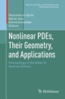 Image for Nonlinear PDEs, their geometry, and applications: proceedings of the Wisla 18 Summer School