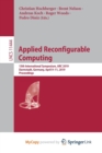 Image for Applied Reconfigurable Computing