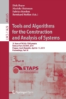Image for Tools and Algorithms for the Construction and Analysis of Systems