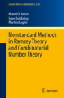 Image for Nonstandard methods in Ramsey theory and combinatorial number theory
