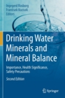 Image for Drinking Water Minerals and Mineral Balance