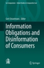 Image for Information Obligations and Disinformation of Consumers