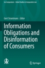 Image for Information Obligations and Disinformation of Consumers