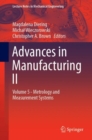 Image for Advances in manufacturing II.: (Metrology and measurement systems) : Volume 5,