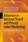 Image for Advances in National Brand and Private Label Marketing : Sixth International Conference, 2019