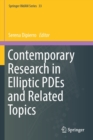 Image for Contemporary Research in Elliptic PDEs and Related Topics