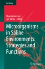 Image for Microorganisms in saline environments : volume 56