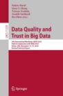 Image for Data Quality and Trust in Big Data