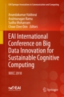 Image for EAI International Conference on Big Data Innovation for Sustainable Cognitive Computing: BDCC 2018