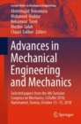 Image for Advances in Mechanical Engineering and Mechanics