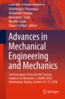 Image for Advances in mechanical engineering and mechanics: selected papers from the 4th Tunisian Congress on Mechanics, CoTuMe 2018, Hammamet, Tunisia, October 13-15 2018