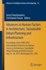 Image for Advances in Human Factors in Architecture, Sustainable Urban Planning and Infrastructure