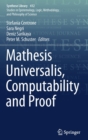 Image for Mathesis Universalis, Computability and Proof