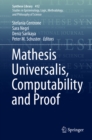 Image for Mathesis Universalis, Computability and Proof : 412