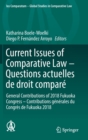 Image for Current Issues of Comparative Law – Questions actuelles de droit compare