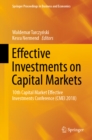 Image for Effective investments on capital markets: 10th Capital Market Effective Investments Conference (CMEI 2018)