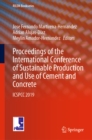 Image for Proceedings of the International Conference of Sustainable Production and Use of Cement and Concrete: ICSPCC 2019