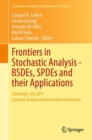 Image for Frontiers in Stochastic Analysis–BSDEs, SPDEs and their Applications