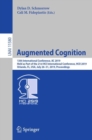 Image for Augmented Cognition : 13th International Conference, AC 2019, Held as Part of the 21st HCI International Conference, HCII 2019, Orlando, FL, USA, July 26–31, 2019, Proceedings