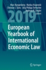 Image for European Yearbook of International Economic Law 2019 : 10