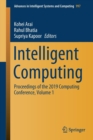 Image for Intelligent Computing : Proceedings of the 2019 Computing Conference, Volume 1