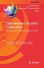 Image for Information Security Education. Education in Proactive Information Security