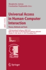 Image for Universal access in human-computer interaction: theory, methods and tools : 13th International Conference, UAHCI 2019, held as part of the 21st HCI International Conference, HCII 2019, Orlando, FL, USA, July 26-31, 2019, Proceedings.