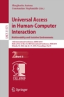 Image for Universal Access in Human-Computer Interaction. Multimodality and Assistive Environments : 13th International Conference, UAHCI 2019, Held as Part of the 21st HCI International Conference, HCII 2019, 